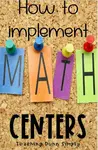 Centers for Math are a much for all math classrooms.  Be sure and check out these tips and tricks to transform your math centers!