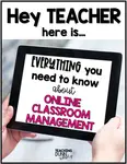 Are you looking for online classroom management tips and strategies? Classroom Management in an online classroom is not...