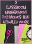 Are you looking for classroom management techniques? Do you need new or improved classroom management strategies or a classroom management plan?