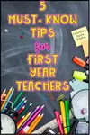 Attention first year teacher! Check out my advice for teacher must-haves and my teacher checklist...