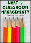 What is classroom management? The principals of classroom management are similar in preschool classroom management and middle school classroom management...