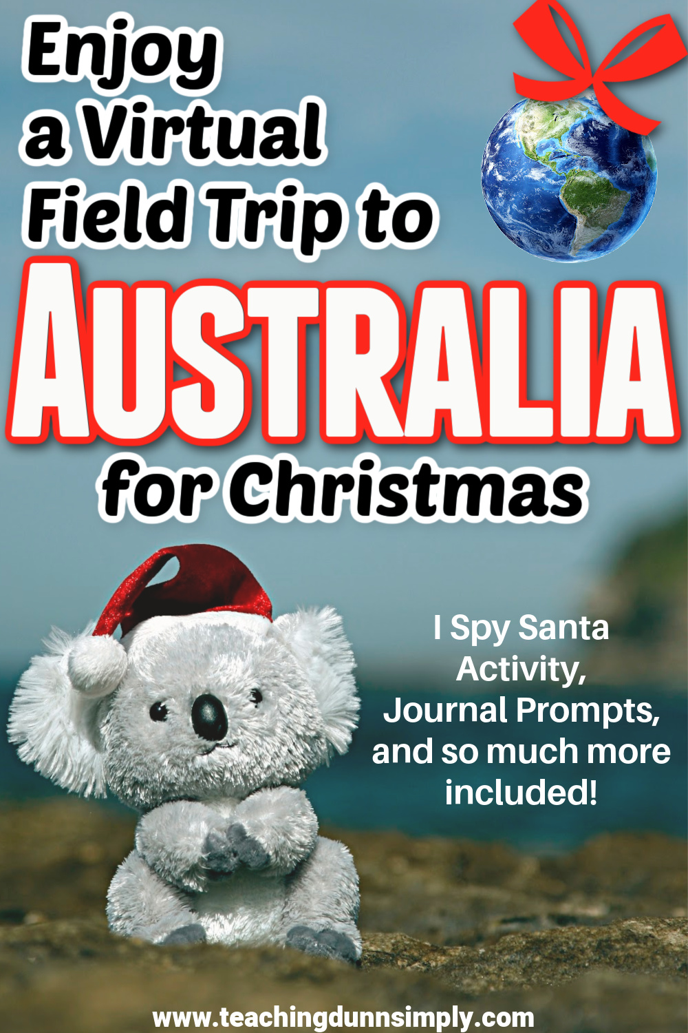 Christmas Around the World Australia is so fun. The weather is warm and the colors are bright!