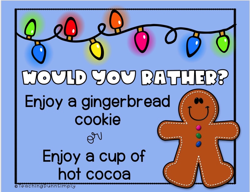 Christmas games in the classroom will help bring a sense of holiday spirit among students.