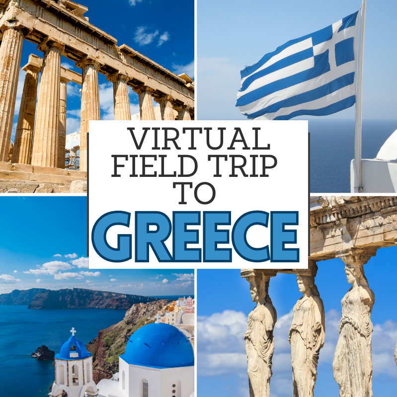 Greece virtual field trip is a beautiful, fun trip for students.