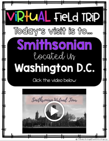 Smithsonian virtual field trip offers children an extraordinary journey. Smithsonian virtual field trip is great for any age and any classroom.