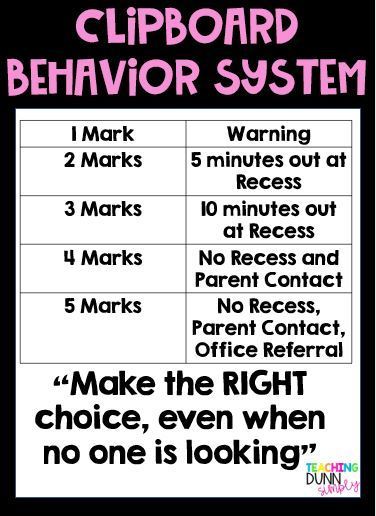 This method is a great one for classroom behavior management systems. Check out this classroom behavior management system!