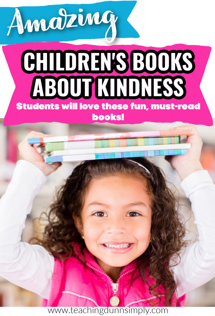 Children's Books about Teaching Kindness that are top choices by a teacher can be found right here! 
