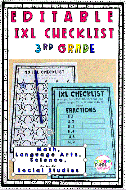 This checklist ixl math grade 3 will help students track progress. ixl math grade 3 is standards-aligned and perfect for on-target learners or remediation.