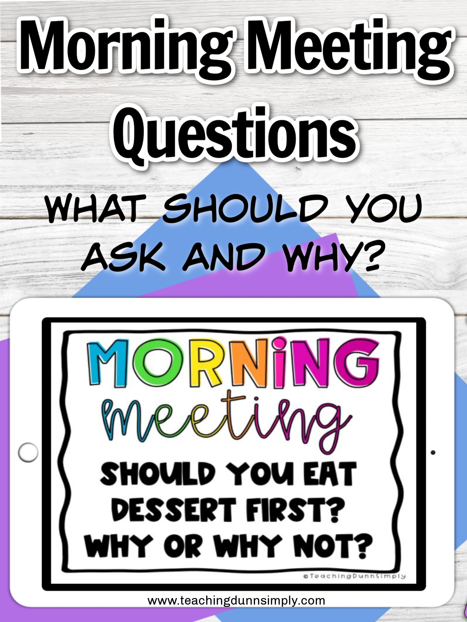 Morning Meetings Activities and EVERYTHING else you need to know image.