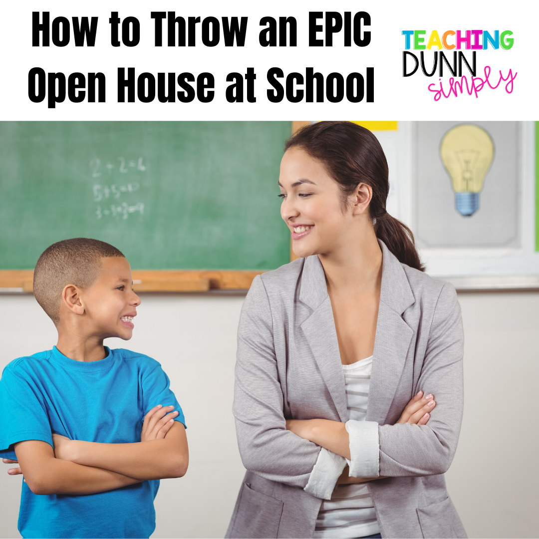 Get ready for the new school year! Whether your school is hosting an open house in-person or online, it's bound to be the most EPIC open house at school ever! 