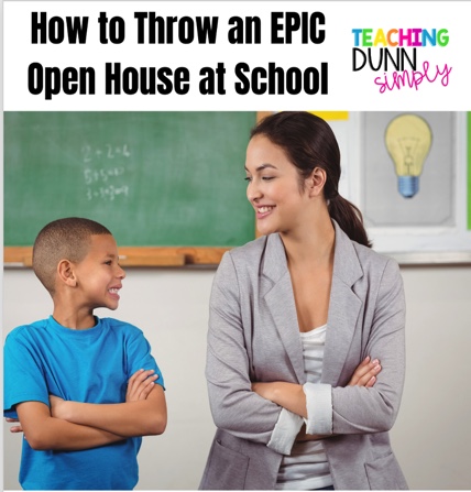 Open house ideas for teachers that will help you stay organized.