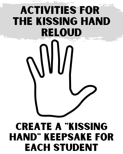 Students engaging in printable the kissing hand activities designed for back-to-school Students engaging in printable the kissing hand activities.
