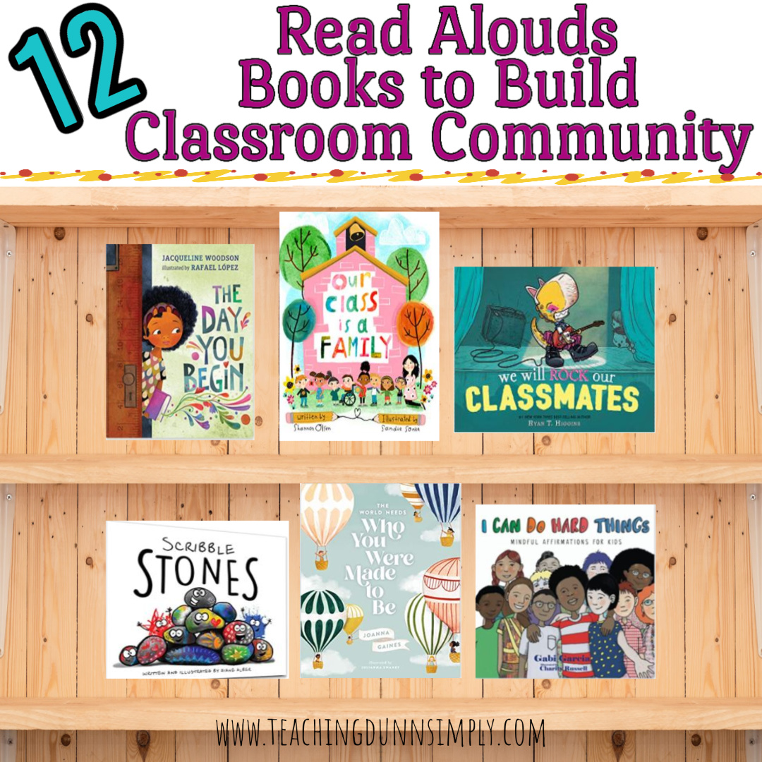 Books to Build Classroom Community are a must! Social-emotional learning picture books students will love!