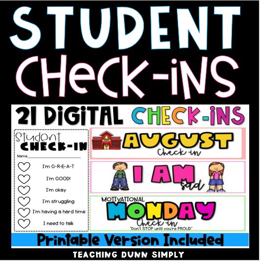 Are you using a student check in?
