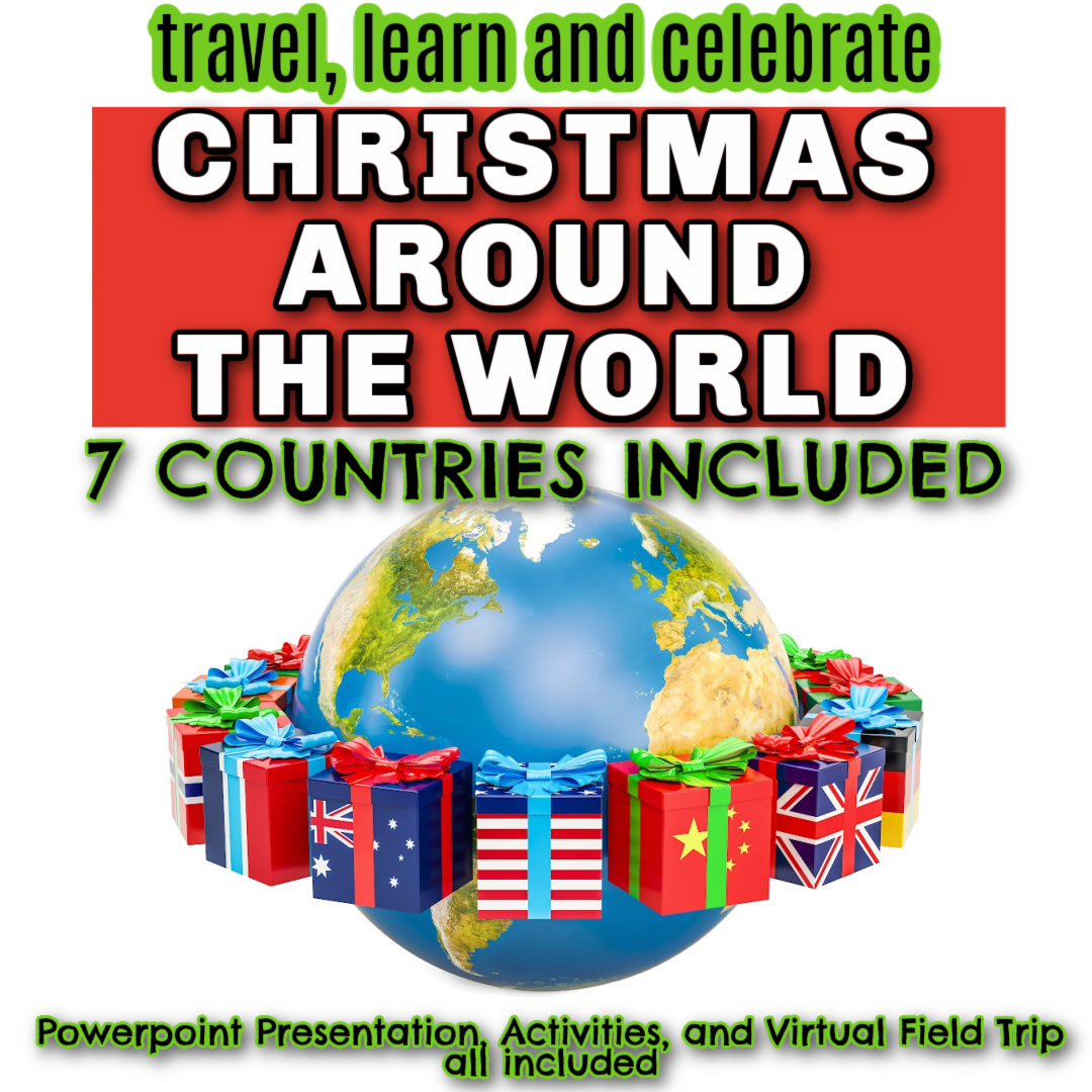 Take students on a trip of Christmas Around the World.