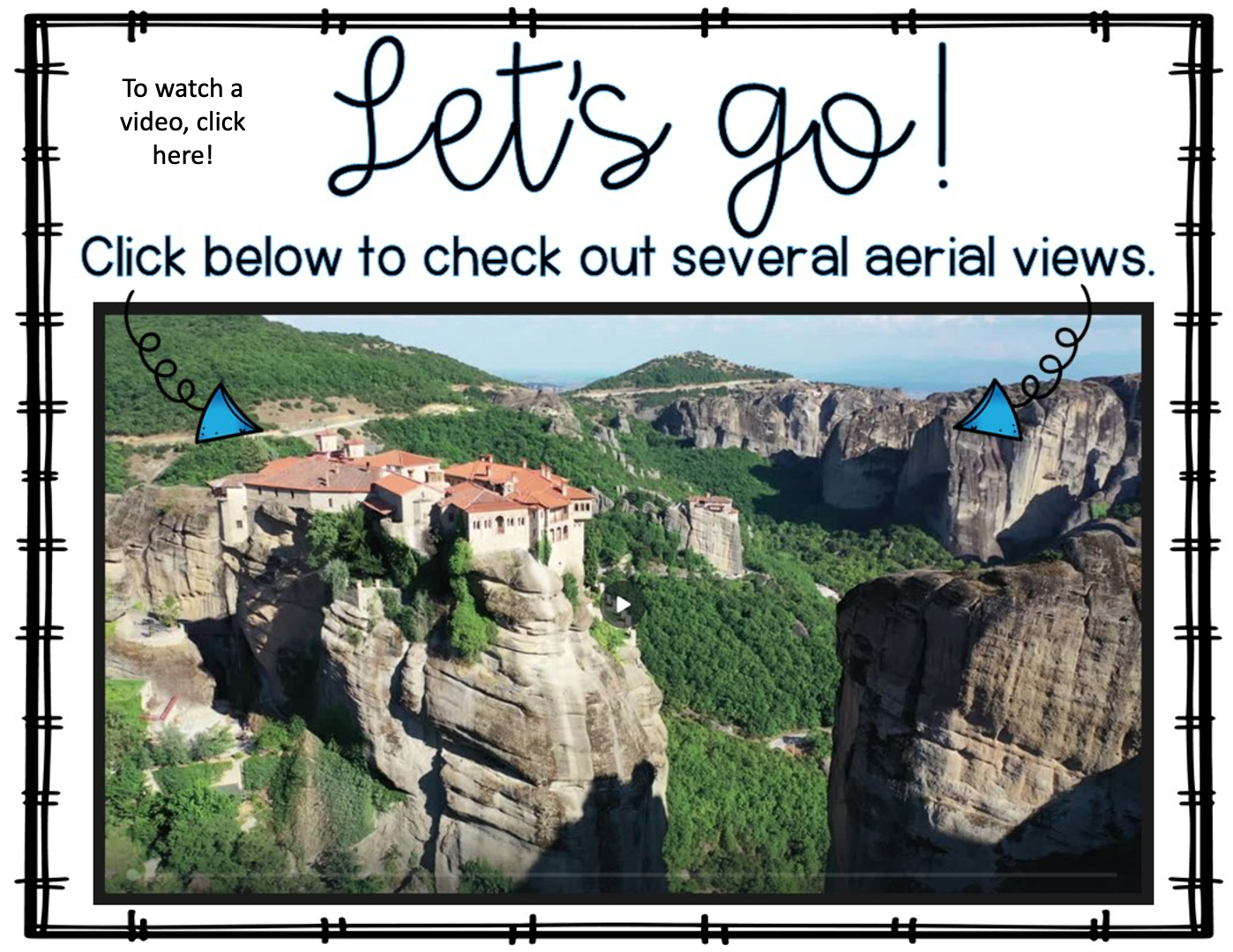 Experience Greek culture on a Virtual field trip Greece Virtual field trip Greece includes beautiful scenes.