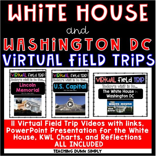 Virtual field trip Washington DC is a once in a lifetime experience. Virtual field trip Washington DC includes all major attractions.