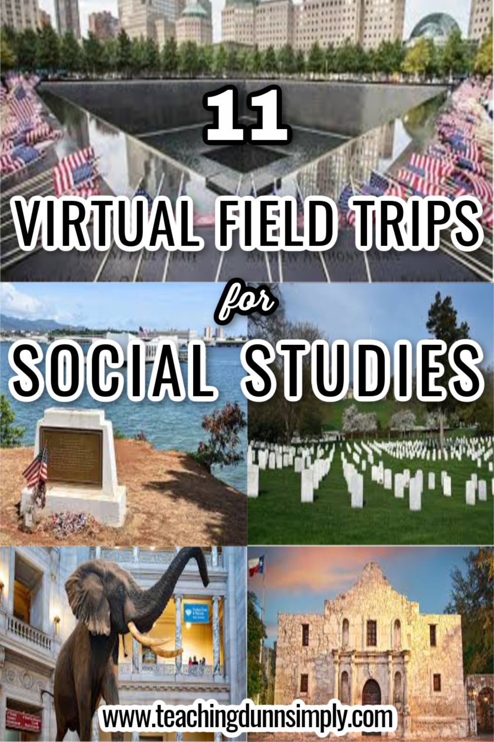 Virtual field trips for Social Studies make a great learning experience.