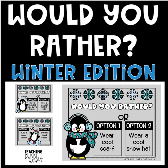 Would You Rather - Game Questions